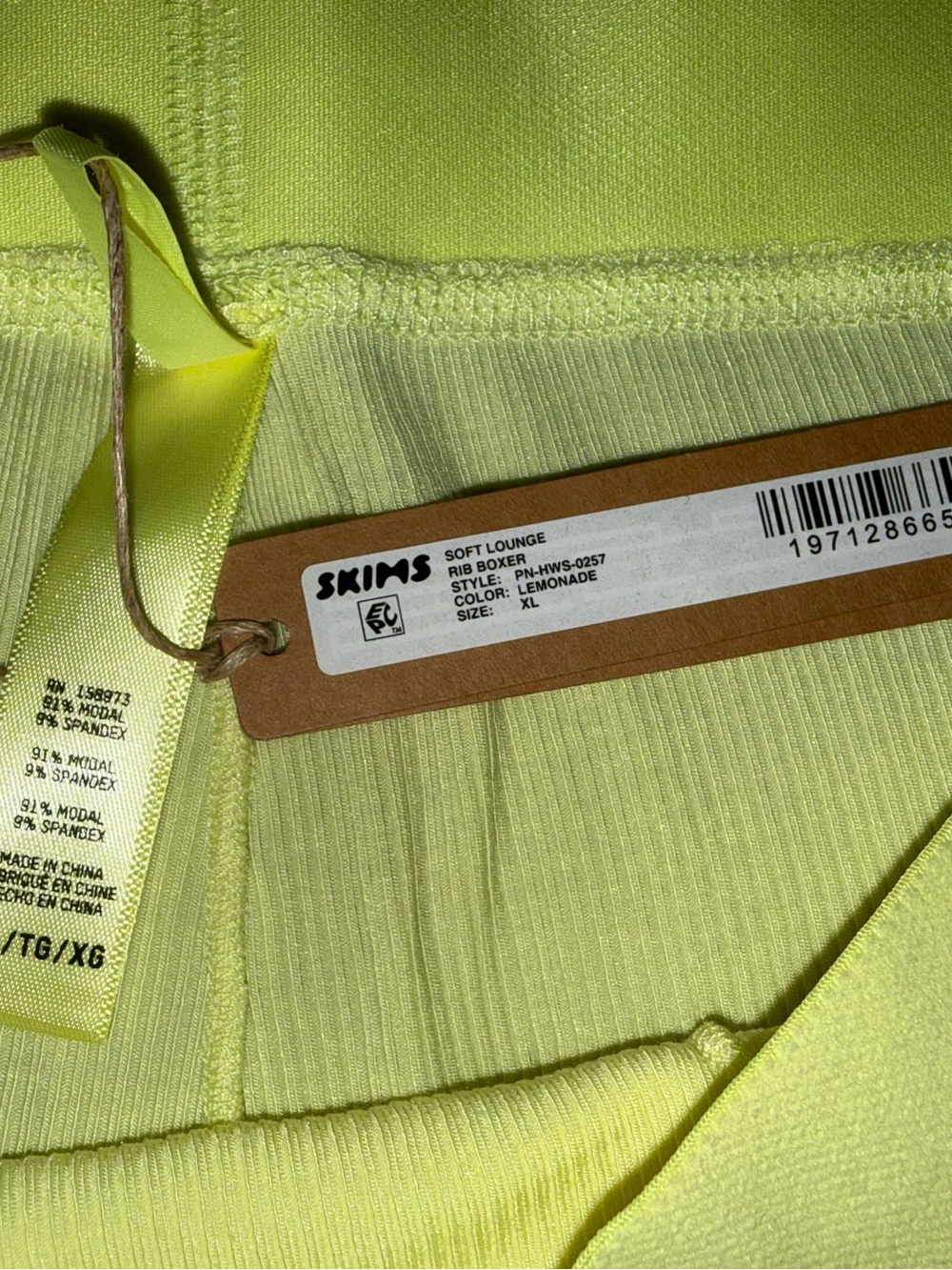 Skims Ribbed Boxers - Picture 2 of 3